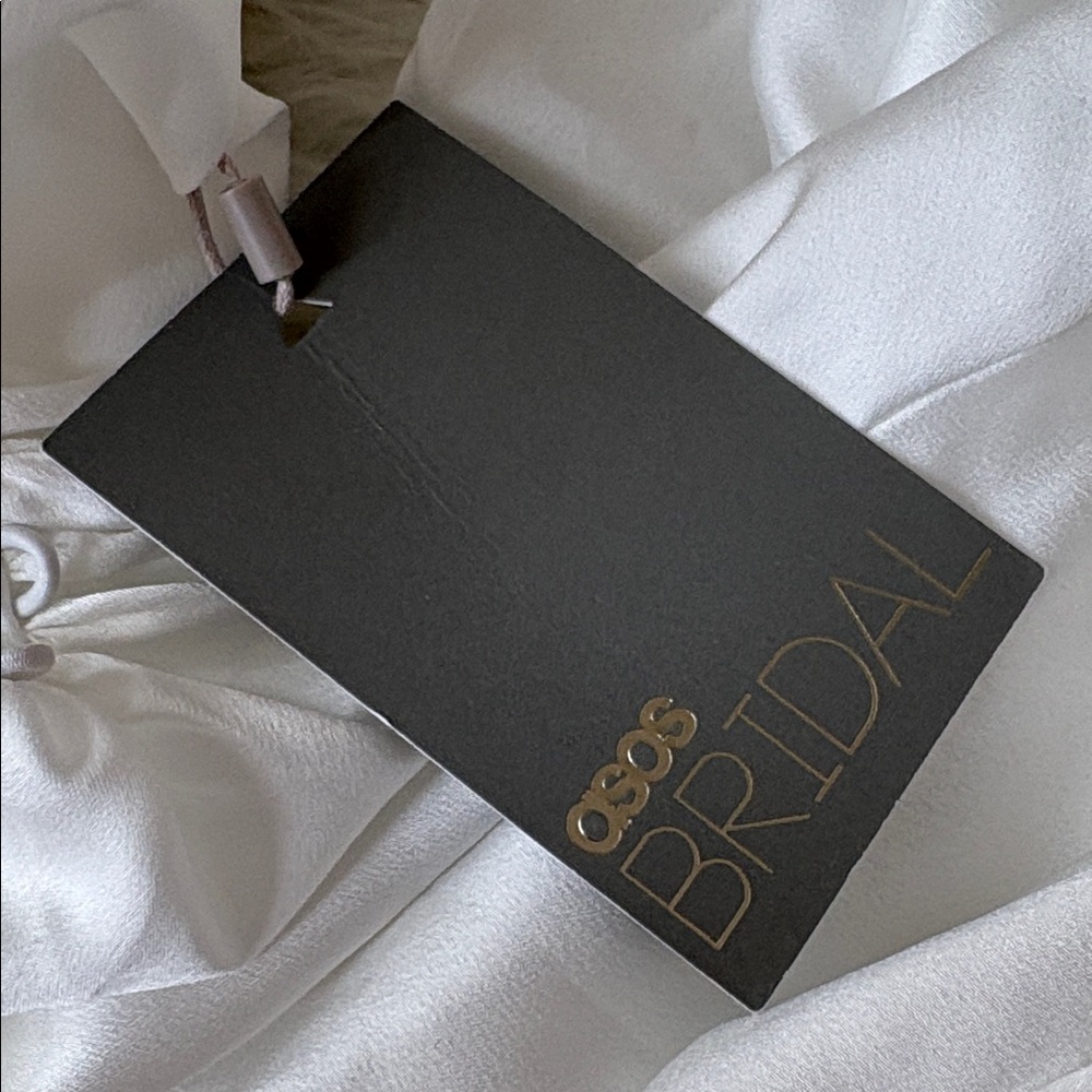 ASOS Bridal Twist Neck Gown - Picture 4 of 5